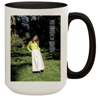 Barbara Palvin 15oz Colored Inner & Handle Mug