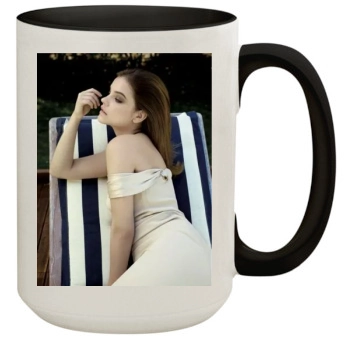 Barbara Palvin 15oz Colored Inner & Handle Mug