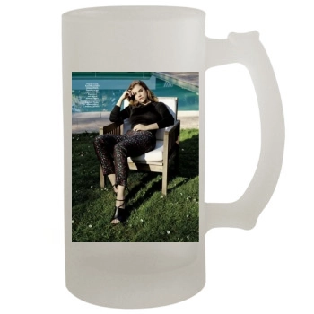 Barbara Palvin 16oz Frosted Beer Stein