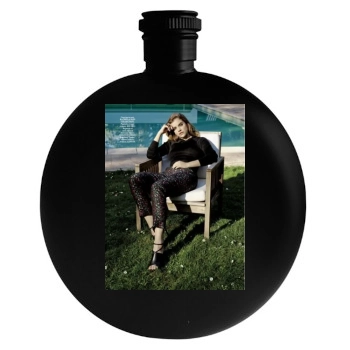 Barbara Palvin Round Flask