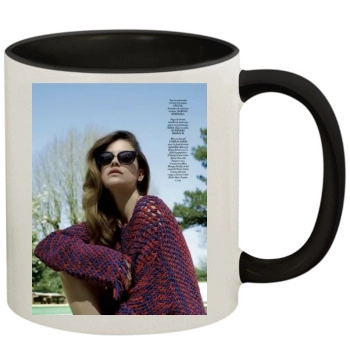 Barbara Palvin 11oz Colored Inner & Handle Mug