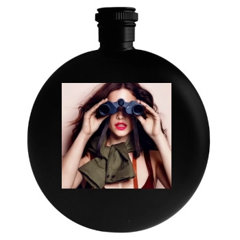 Barbara Palvin Round Flask