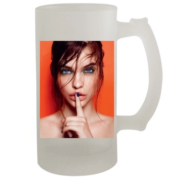 Barbara Palvin 16oz Frosted Beer Stein