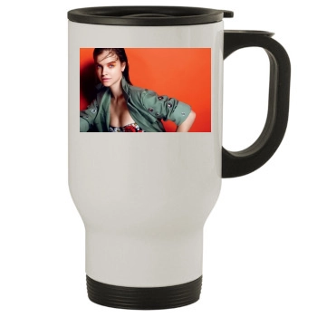 Barbara Palvin Stainless Steel Travel Mug