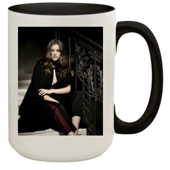 Barbara Palvin 15oz Colored Inner & Handle Mug