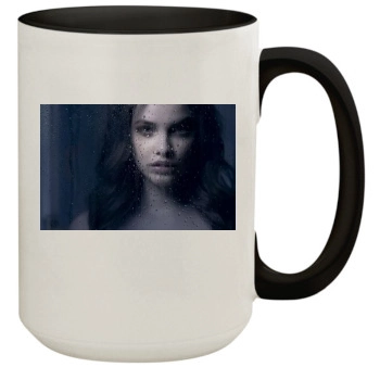 Barbara Palvin 15oz Colored Inner & Handle Mug