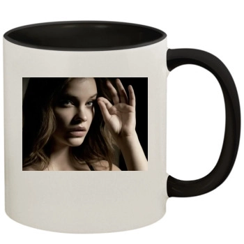 Barbara Palvin 11oz Colored Inner & Handle Mug