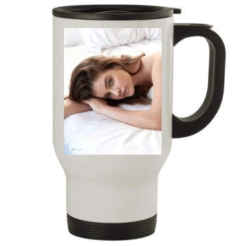 Barbara Palvin Stainless Steel Travel Mug