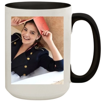 Barbara Palvin 15oz Colored Inner & Handle Mug