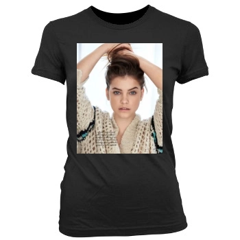 Barbara Palvin Women's Junior Cut Crewneck T-Shirt