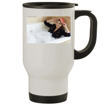 Barbara Palvin Stainless Steel Travel Mug