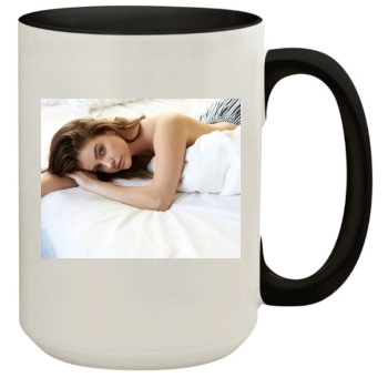 Barbara Palvin 15oz Colored Inner & Handle Mug