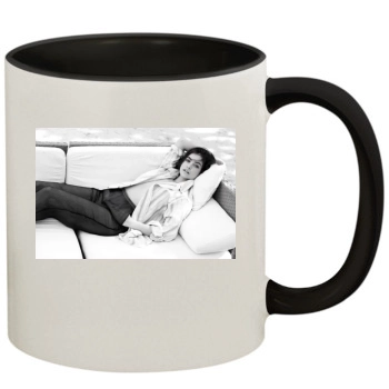 Barbara Palvin 11oz Colored Inner & Handle Mug