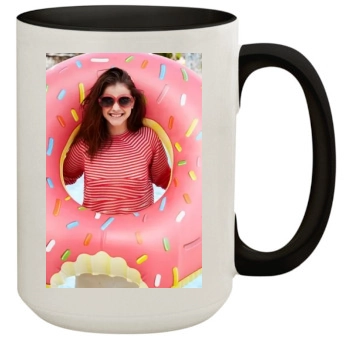 Barbara Palvin 15oz Colored Inner & Handle Mug