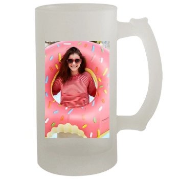 Barbara Palvin 16oz Frosted Beer Stein