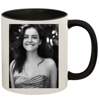 Barbara Palvin 11oz Colored Inner & Handle Mug