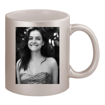 Barbara Palvin 11oz Metallic Silver Mug