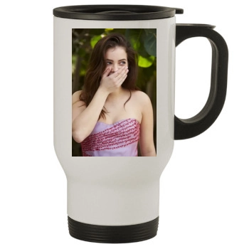 Barbara Palvin Stainless Steel Travel Mug