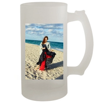 Barbara Palvin 16oz Frosted Beer Stein