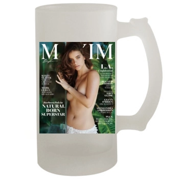 Barbara Palvin 16oz Frosted Beer Stein