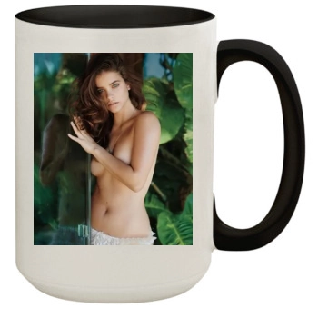 Barbara Palvin 15oz Colored Inner & Handle Mug