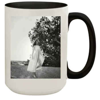 Barbara Palvin 15oz Colored Inner & Handle Mug