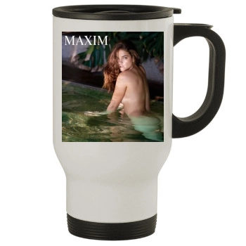 Barbara Palvin Stainless Steel Travel Mug