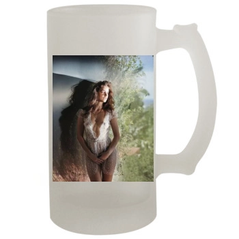 Barbara Palvin 16oz Frosted Beer Stein