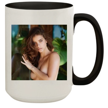 Barbara Palvin 15oz Colored Inner & Handle Mug