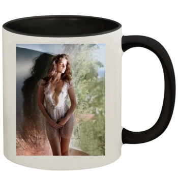 Barbara Palvin 11oz Colored Inner & Handle Mug