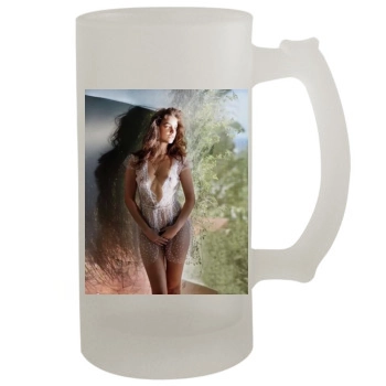 Barbara Palvin 16oz Frosted Beer Stein