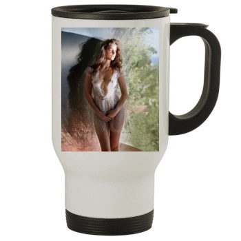 Barbara Palvin Stainless Steel Travel Mug