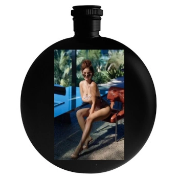 Barbara Palvin Round Flask