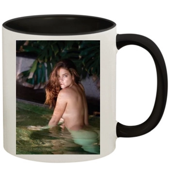 Barbara Palvin 11oz Colored Inner & Handle Mug