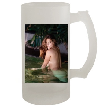 Barbara Palvin 16oz Frosted Beer Stein