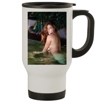 Barbara Palvin Stainless Steel Travel Mug