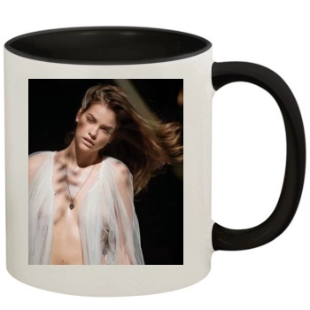 Barbara Palvin 11oz Colored Inner & Handle Mug