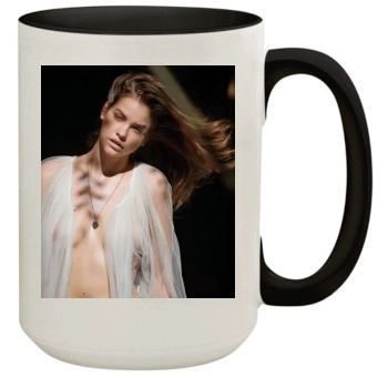 Barbara Palvin 15oz Colored Inner & Handle Mug