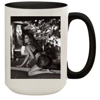 Barbara Palvin 15oz Colored Inner & Handle Mug