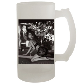 Barbara Palvin 16oz Frosted Beer Stein