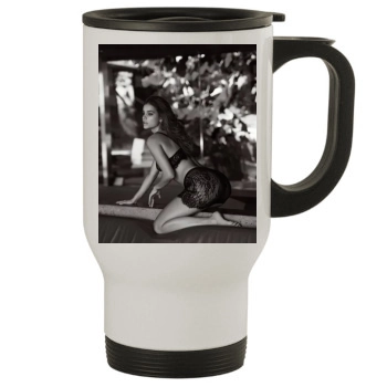 Barbara Palvin Stainless Steel Travel Mug