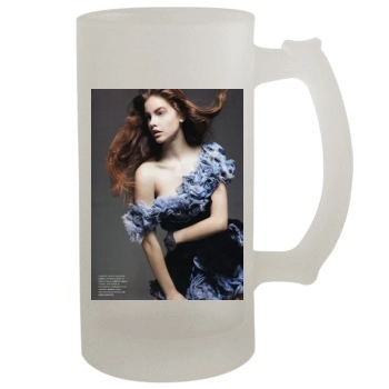 Barbara Palvin 16oz Frosted Beer Stein