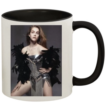 Barbara Palvin 11oz Colored Inner & Handle Mug