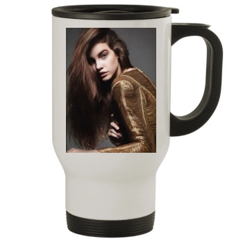 Barbara Palvin Stainless Steel Travel Mug