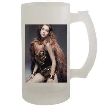 Barbara Palvin 16oz Frosted Beer Stein