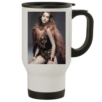 Barbara Palvin Stainless Steel Travel Mug