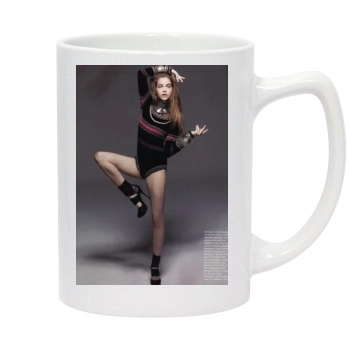 Barbara Palvin 14oz White Statesman Mug