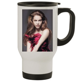 Barbara Palvin Stainless Steel Travel Mug