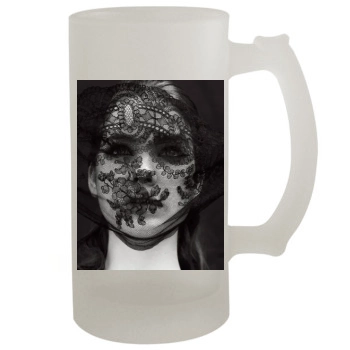 Barbara Palvin 16oz Frosted Beer Stein