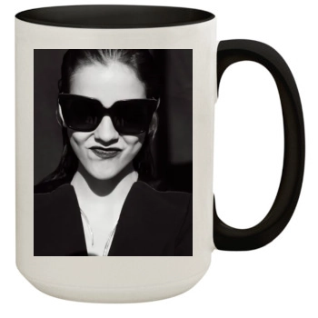 Barbara Palvin 15oz Colored Inner & Handle Mug